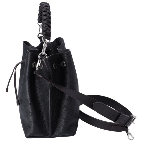 Louis Vuitton Muria Mahina Handbag M55800 Black Mahina Calf Leather - Picture 2 of 7